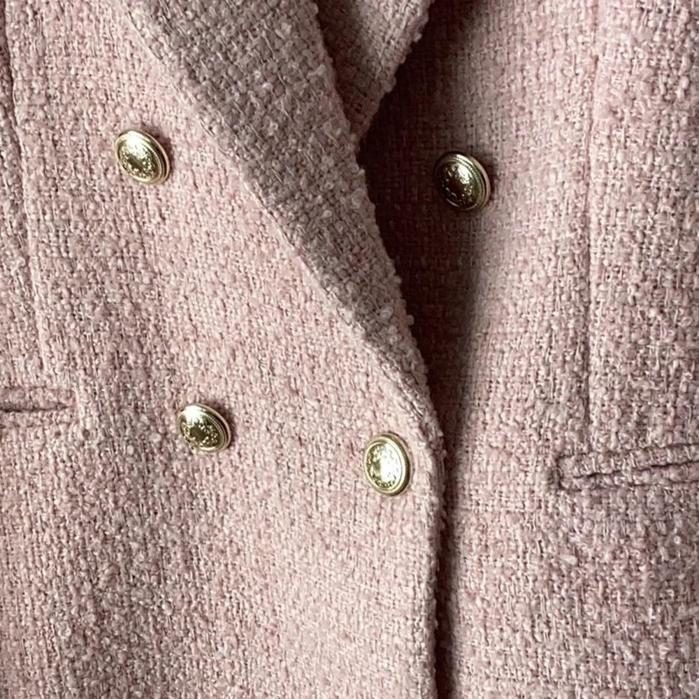 H&M Textured Weave Tweed Blazer - Picture 9 of 10